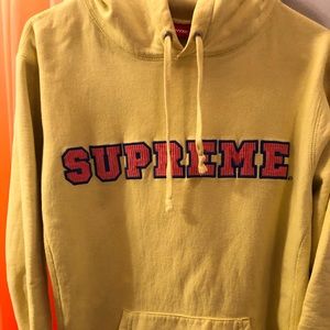 Supreme Cord Colligate Hoodie